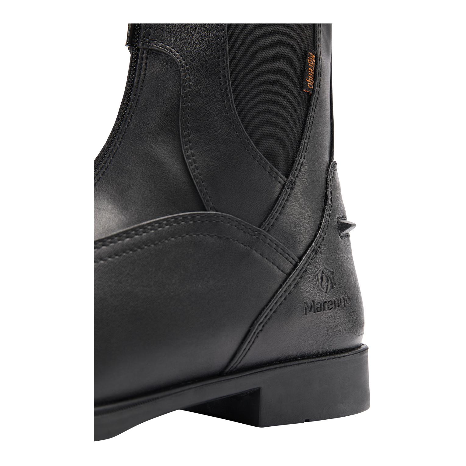 Reitstiefelette Frontzip Kunstleder