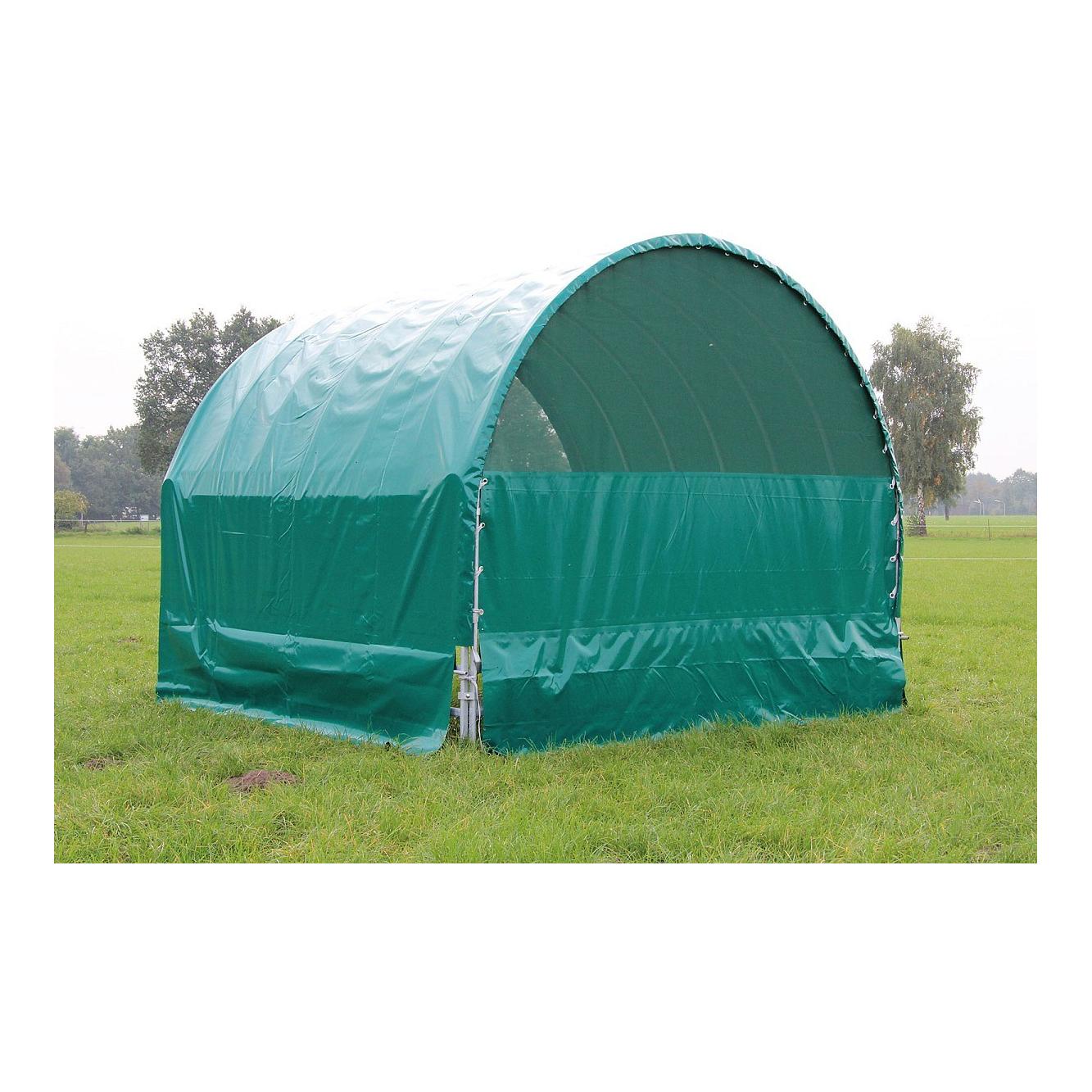 Rückwand aus Gewebeplane