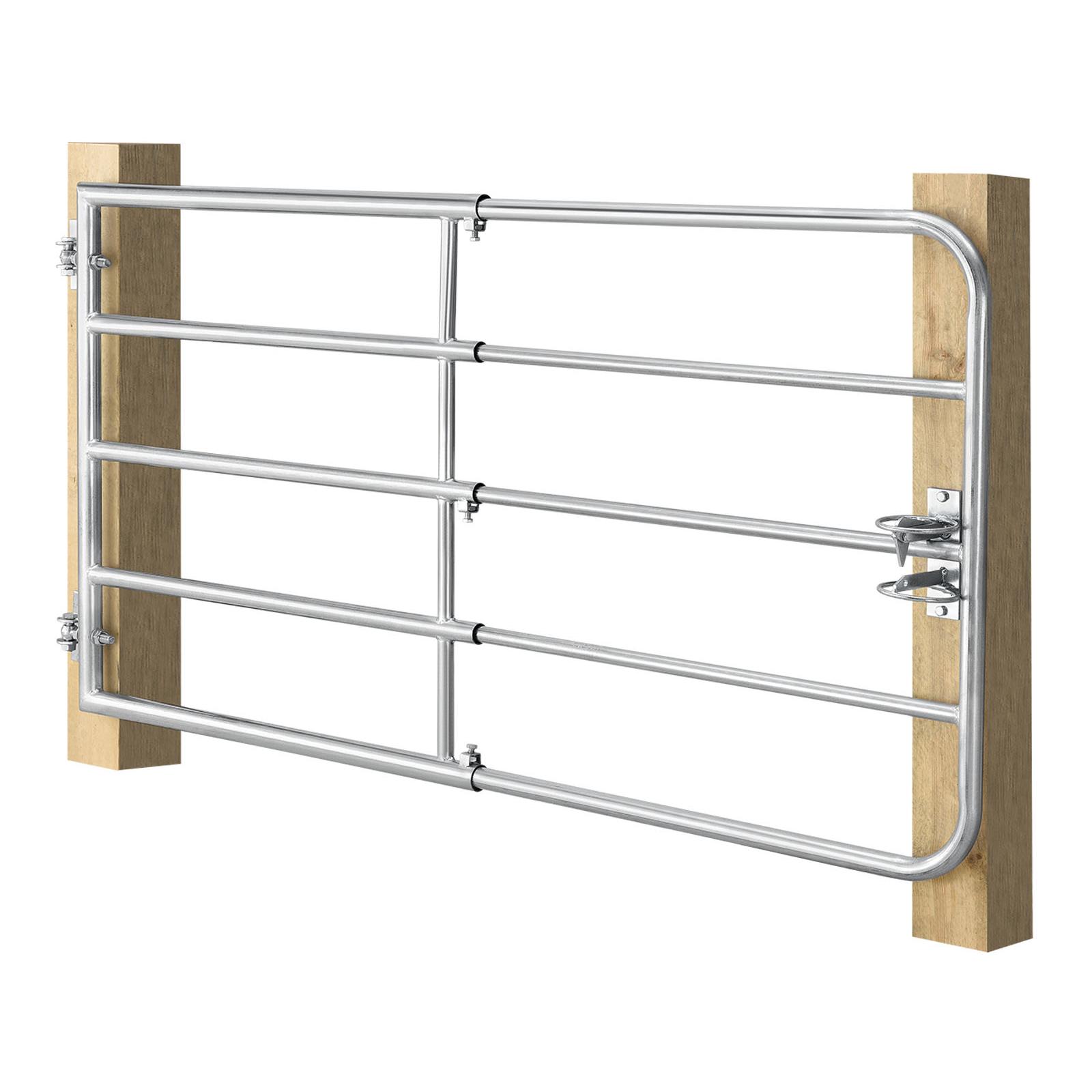 Weidezauntor aus verzinktem Stahl - verstellbar