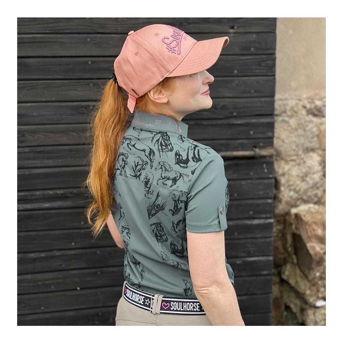 Funktions Poloshirt Horses