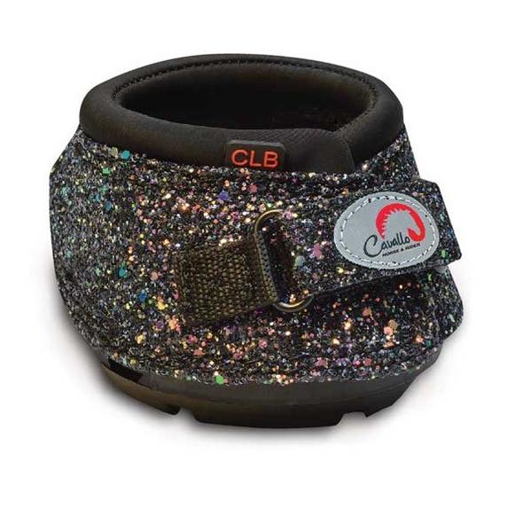 Hufschuhe Cute Little Boot Bling Slim (Paar) - schwarz