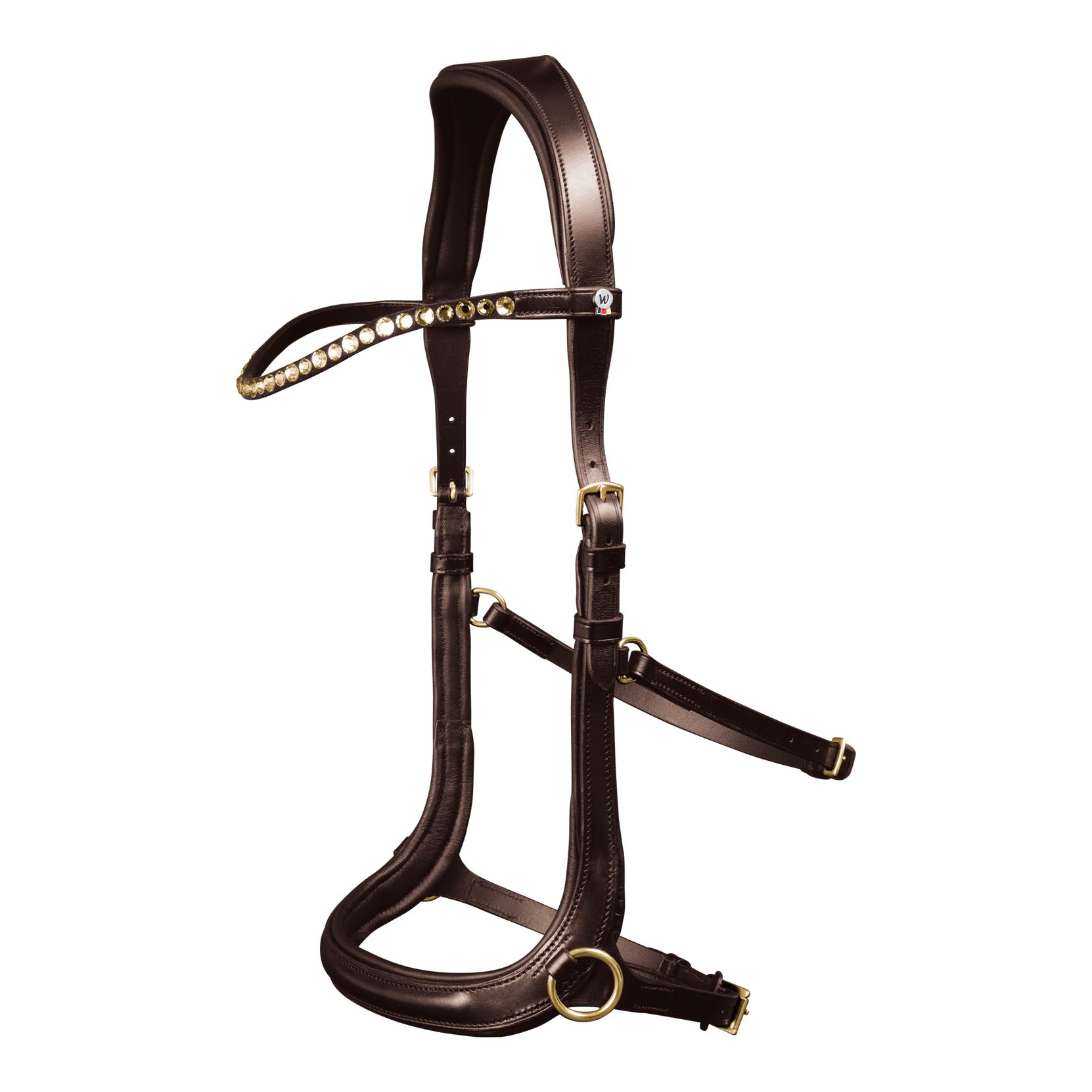 Trensenzaum X-Line Gebisslos Sensation