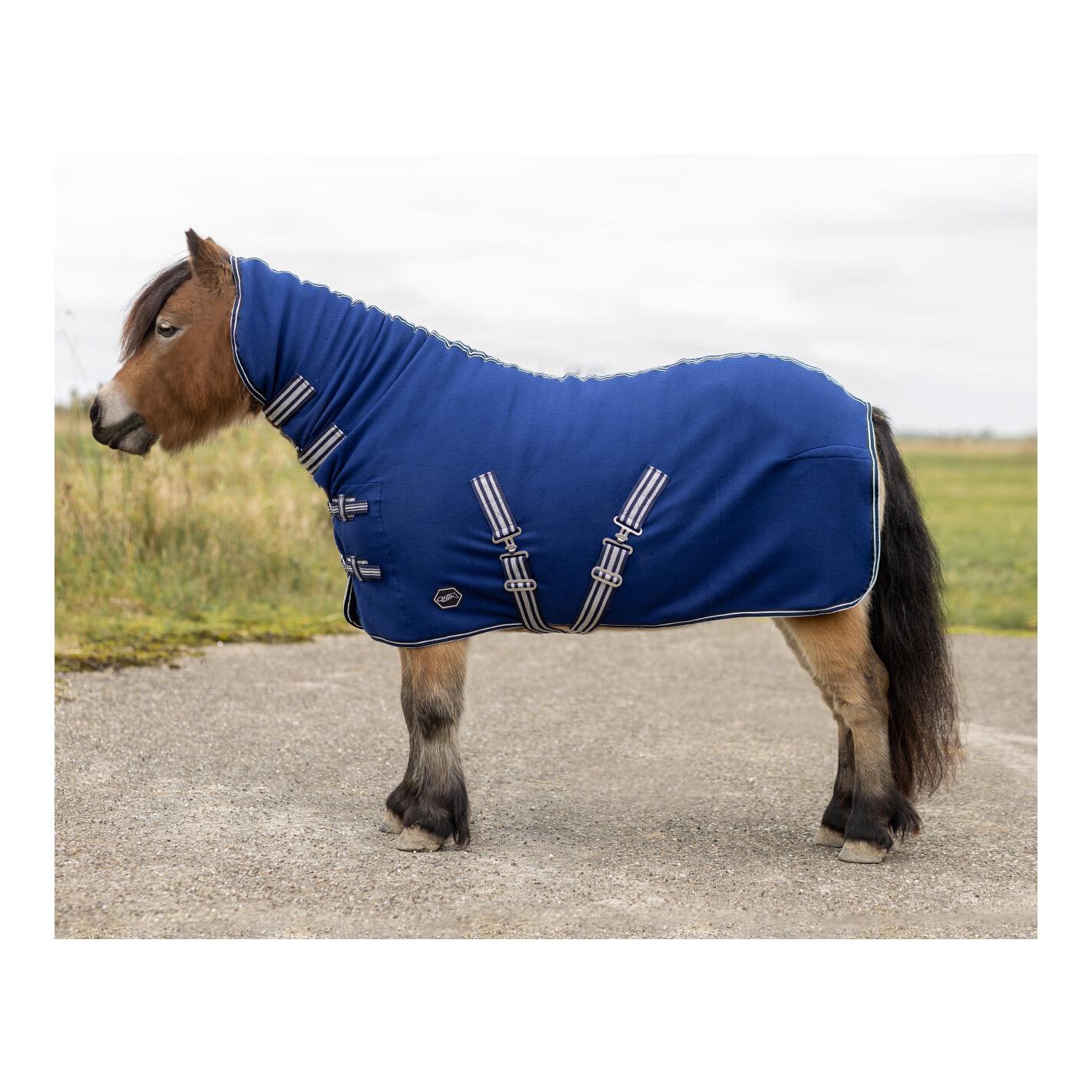 Fleecedecke mit Hals 