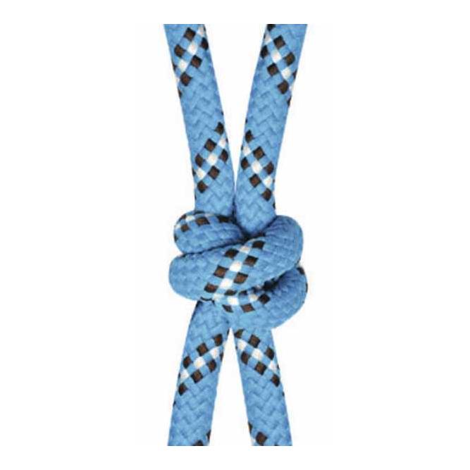 Knotenhalfter - azurblau/braun