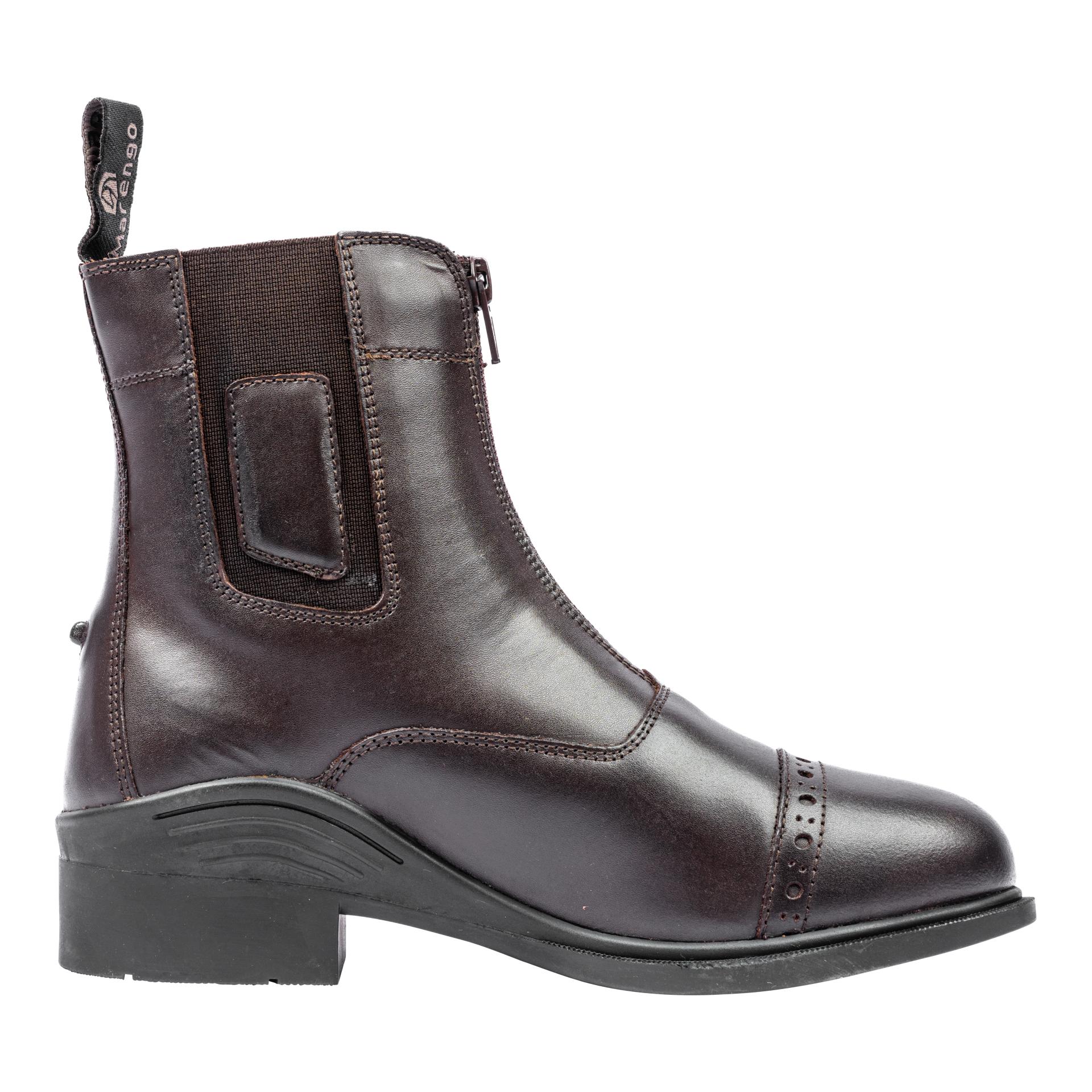 Reitstiefelette Frontzip Pro Echtleder