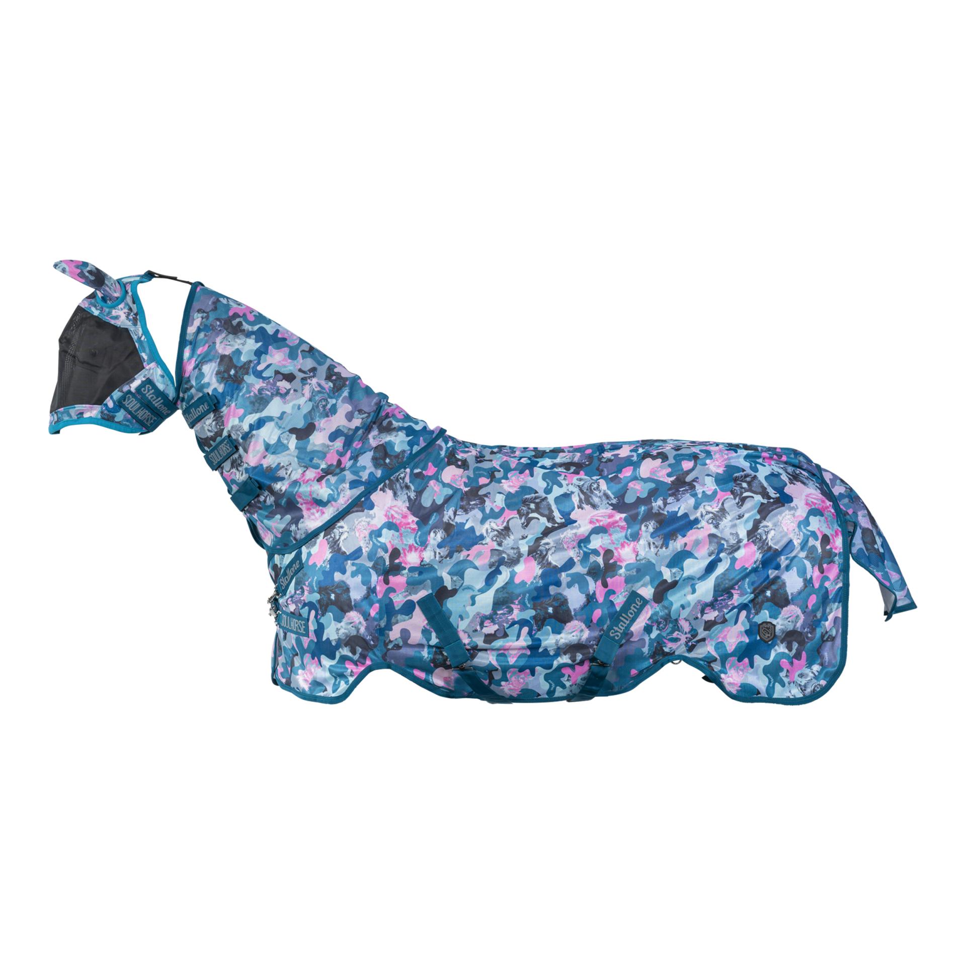 Decken-Set Fliegendecke Crazy Connection mit Halsteil & Maske 