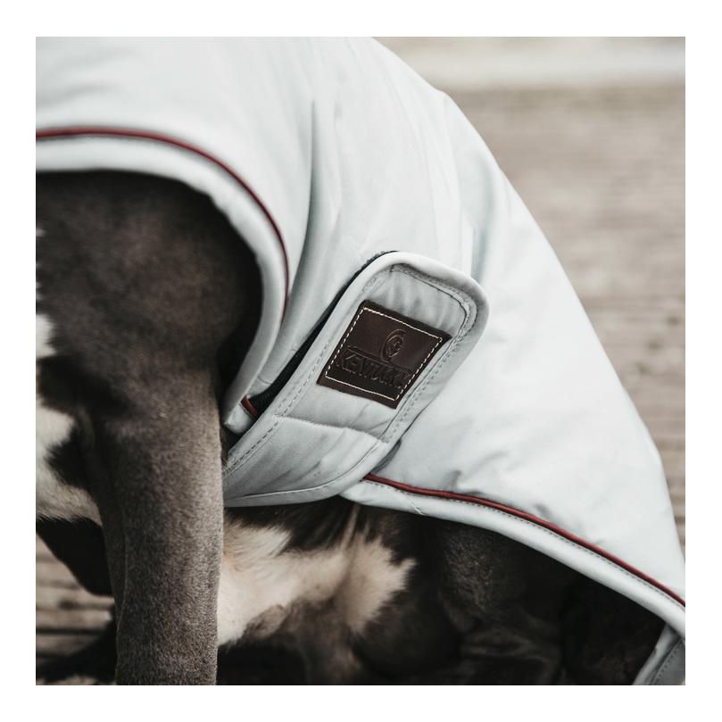 Hundemantel Wasserdicht 160g - Dusty Blue