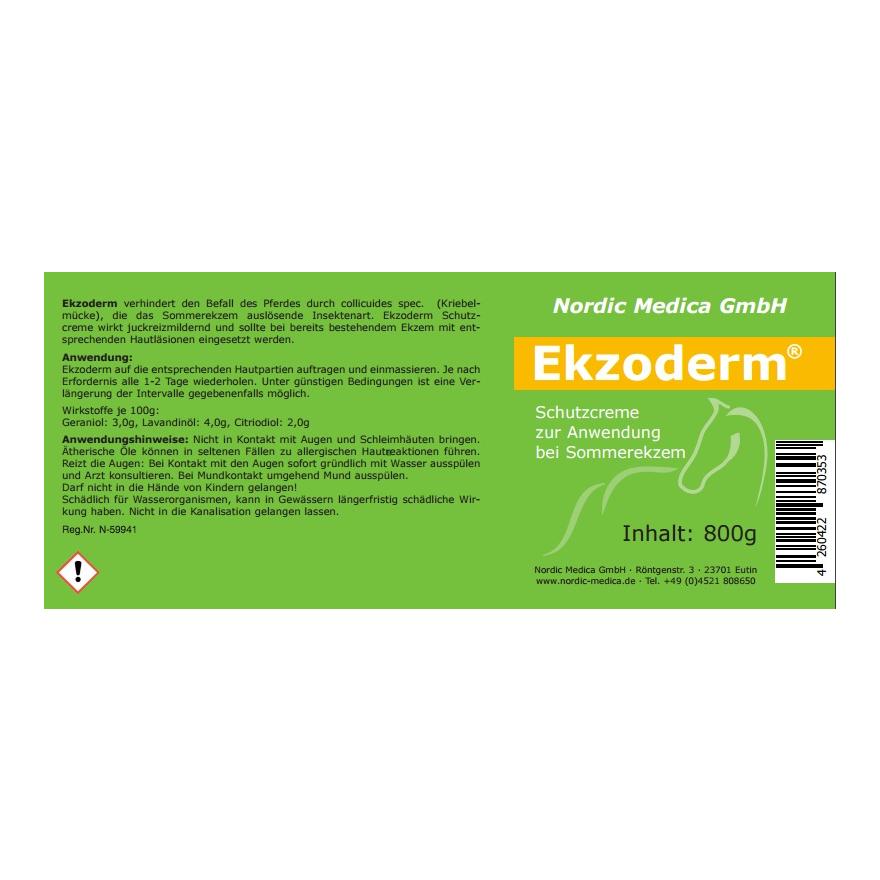 Ekzoderm Schutzcreme 800g