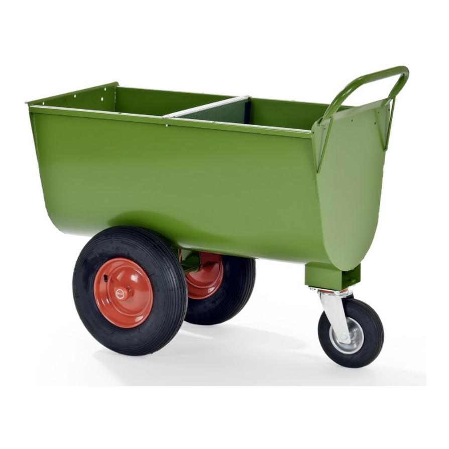 Growi Futterwagen Typ 180 Liter mit Trennwand