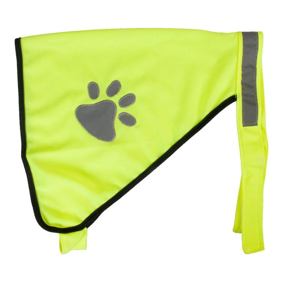 Night Walk Sicherheitsweste für Hunde - gelb