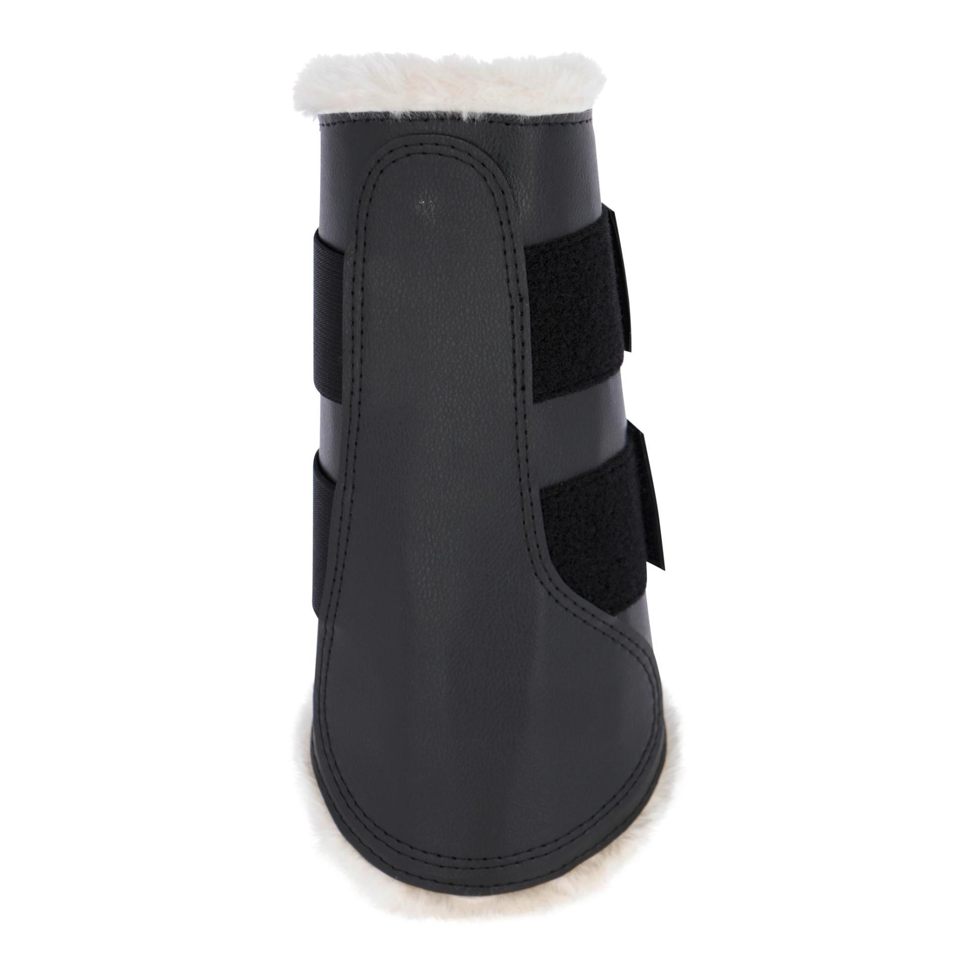 Dressurgamaschen mit Fell hinten