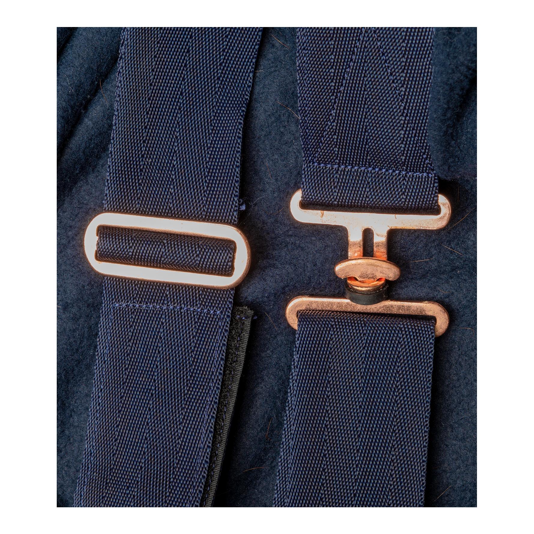 Fleecedecke Modern Rosé - nachtblau