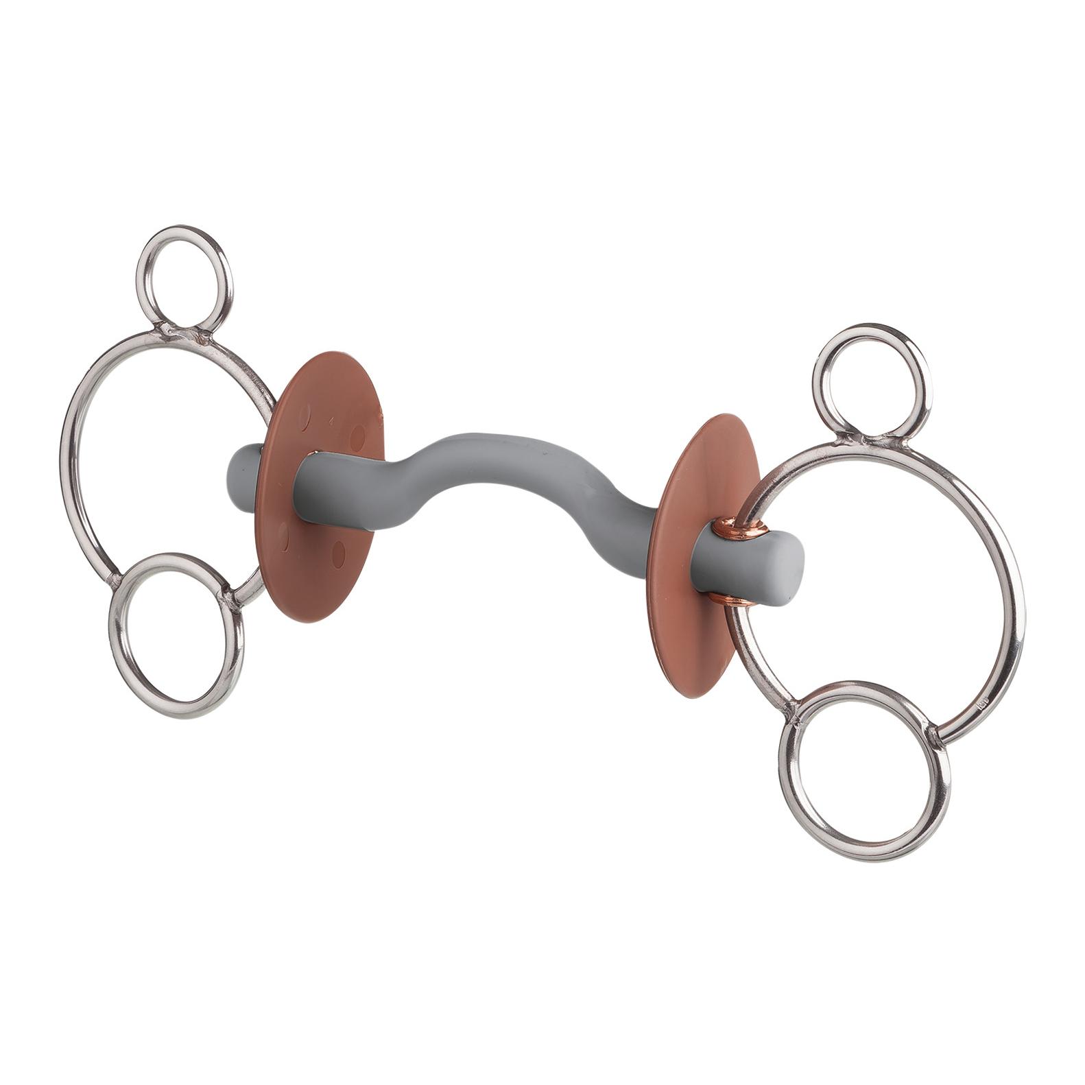 3-Ring Gebiss, Zungenbogenstange soft