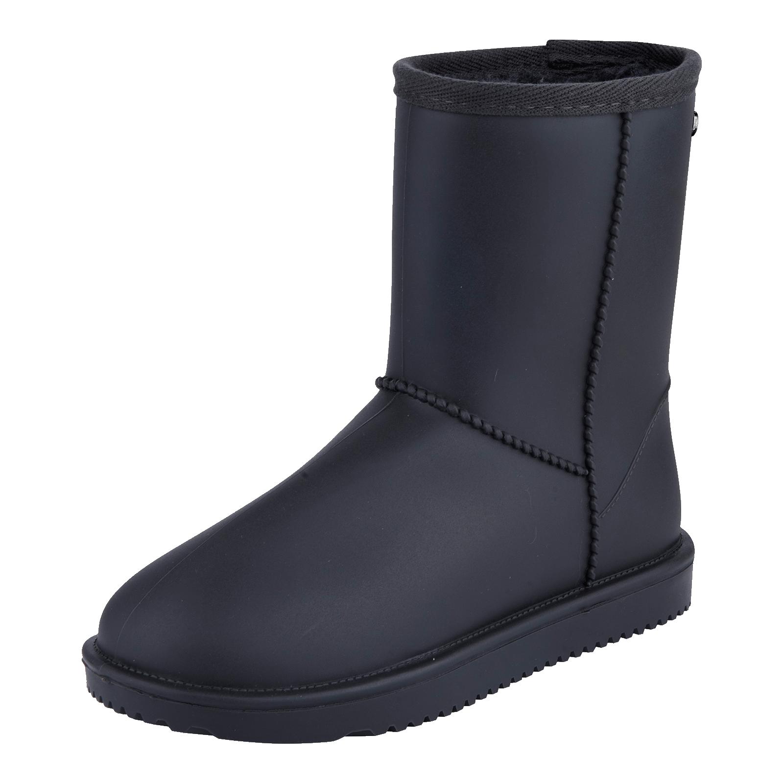 Winterset Thermomantel Saphira + Bootie Rainless schwarz