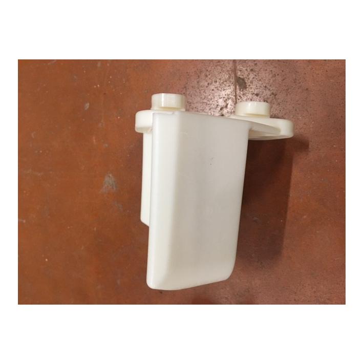 Hindernisauflage Kunststoff tief - weiss