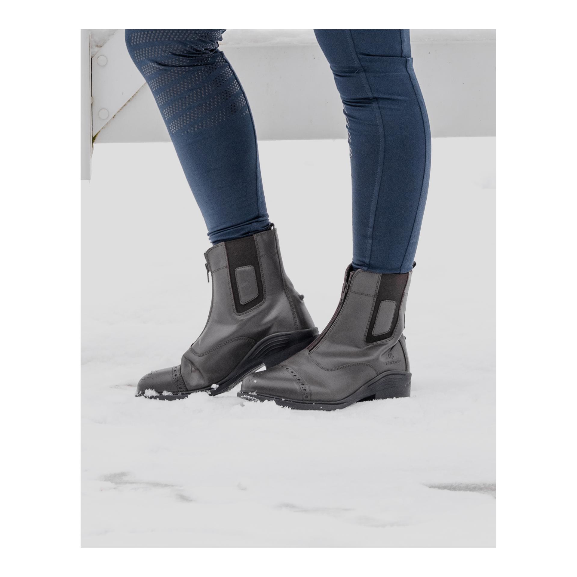 Reitstiefelette Frontzip Pro Echtleder
