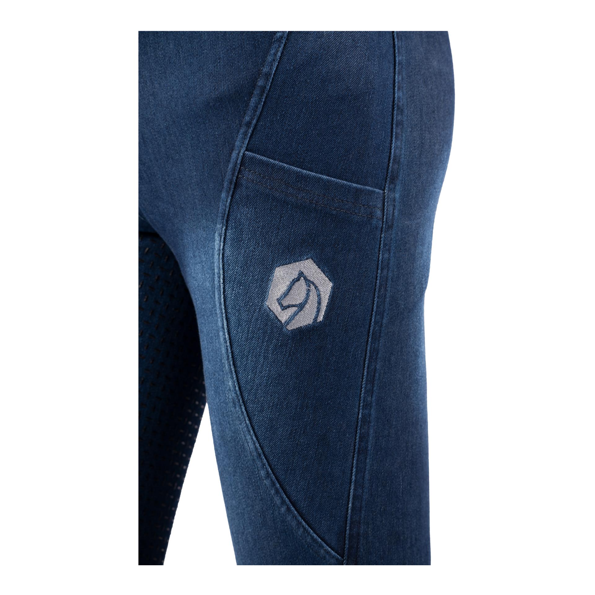 Reitleggings Jeans Fullgrip Damen Reitleggings Jeans Fullgrip Damen