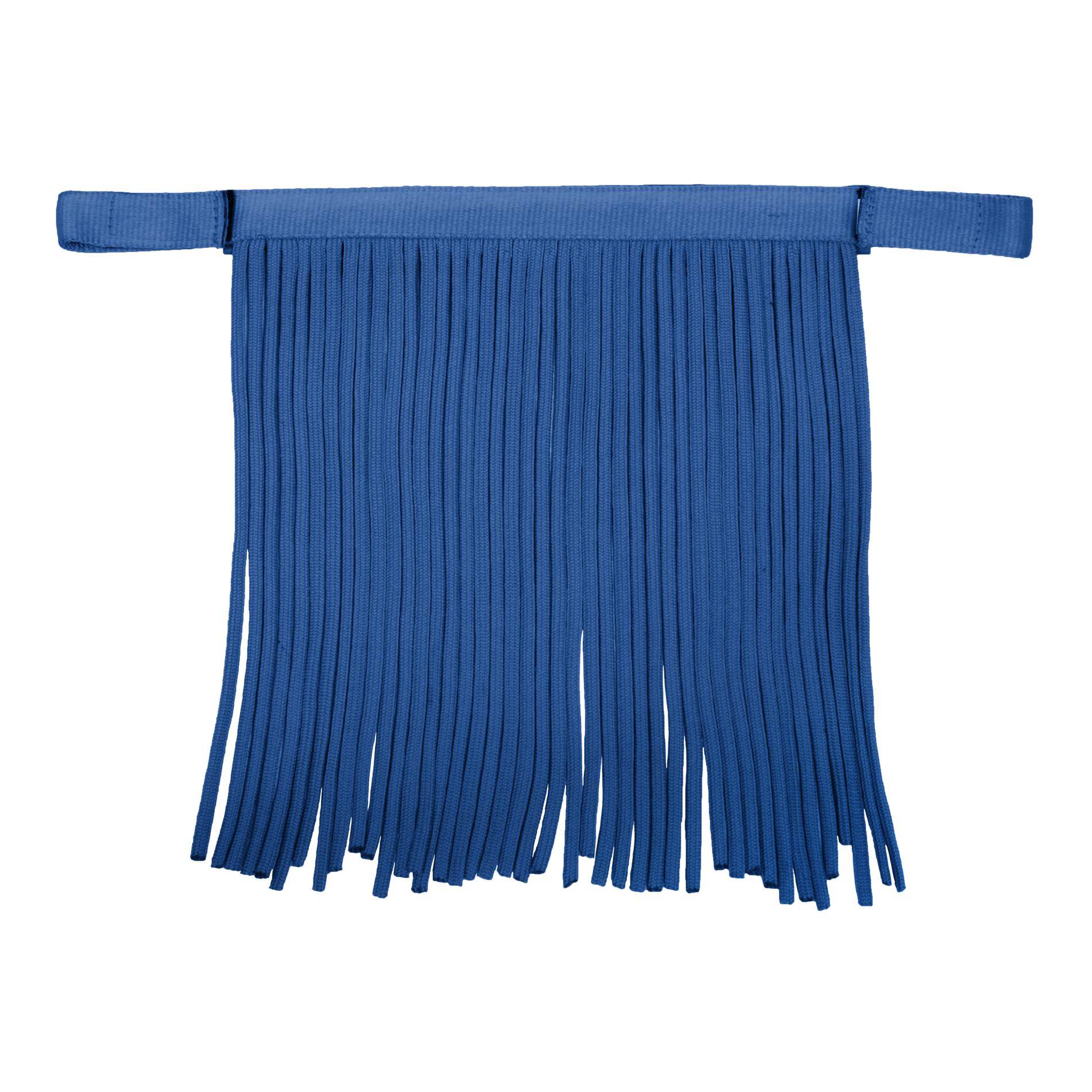 Fliegenfransen Salon - blau