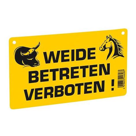 AKO Warnschild – Weide betreten verboten!