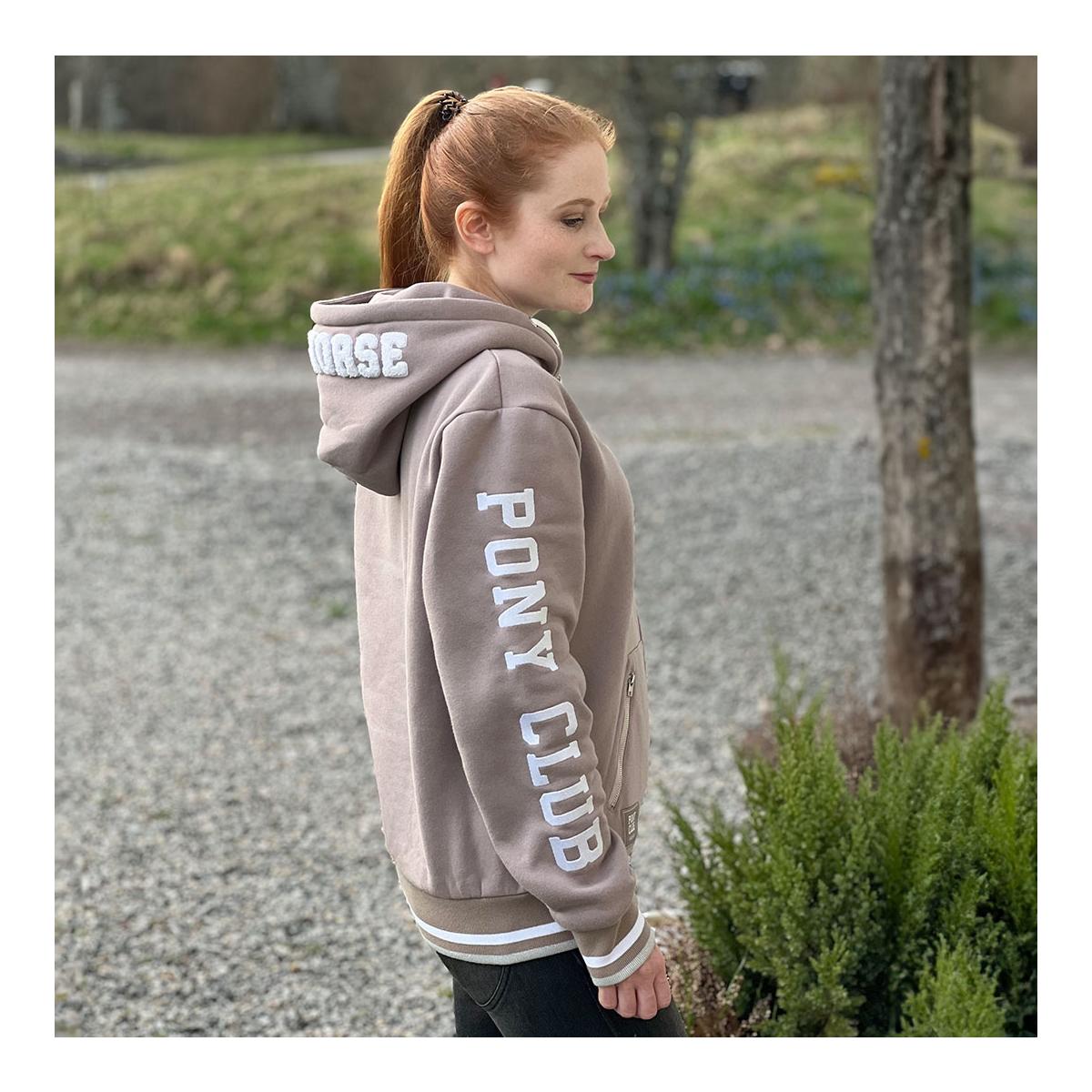 Zip-Hoodiejacke "Pony Club"