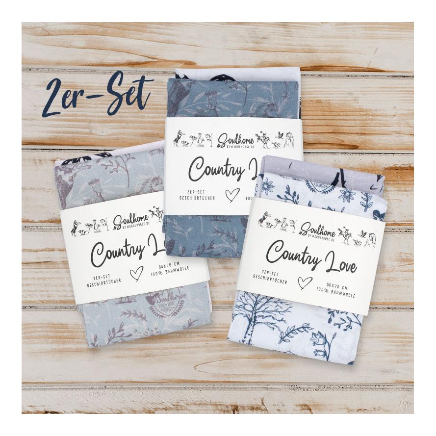 Handtuch Set "Country Love" Handtuch Set "Country Love"