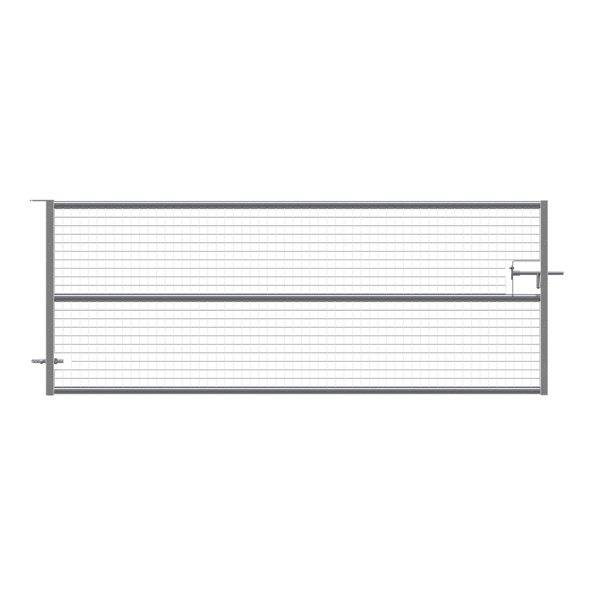 Weidezauntor - mit Gitter - Höhe 1.14 m