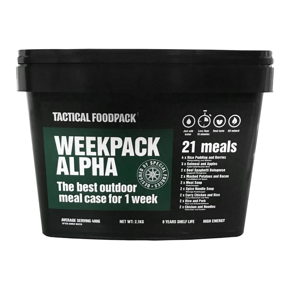 Tactical Foodpack Weekpack Alpha