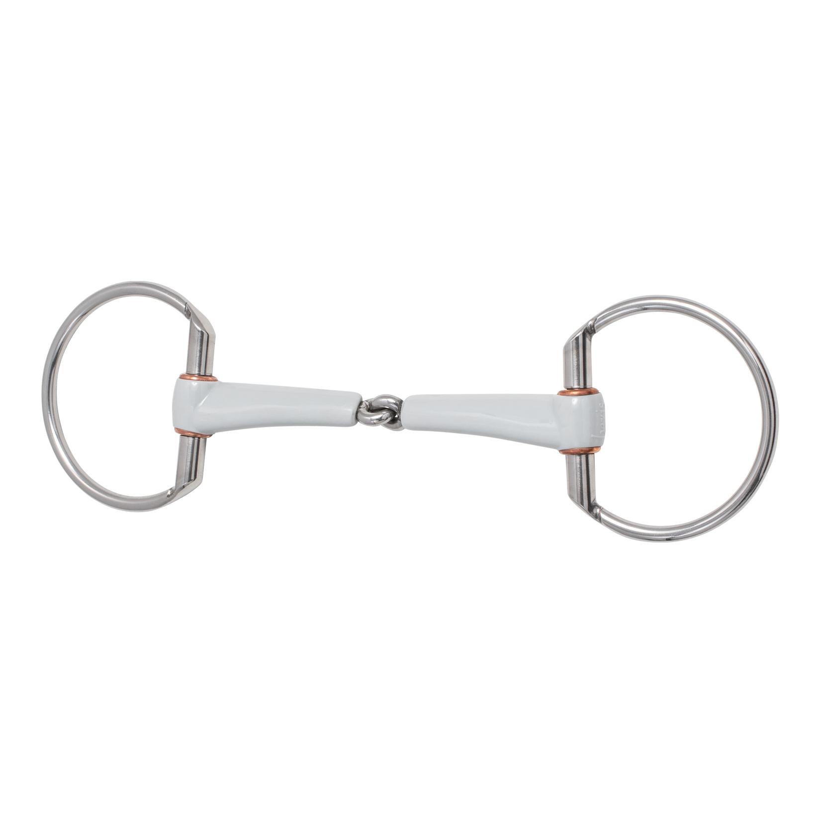 Olivenkopfgebiss medium - einfach gebrochen Ring 7,5cm