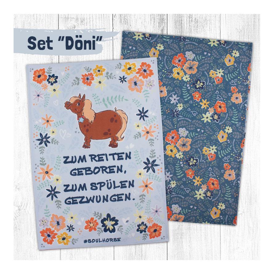 Döni Hellblau/Dunkelblau