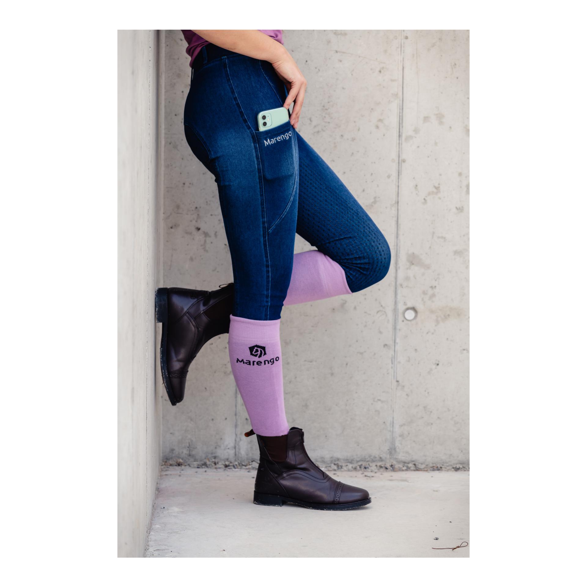 Reitleggings Jeans Fullgrip Damen Reitleggings Jeans Fullgrip Damen