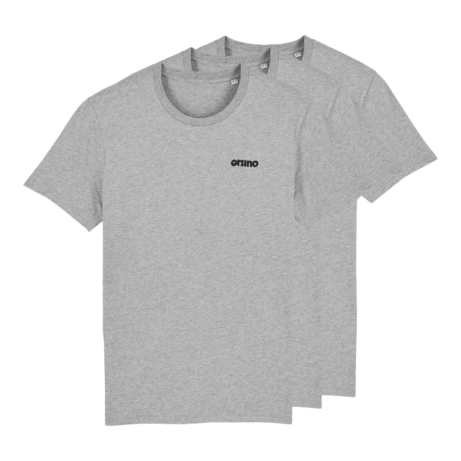 3er Bio Basic-Set T-Shirt