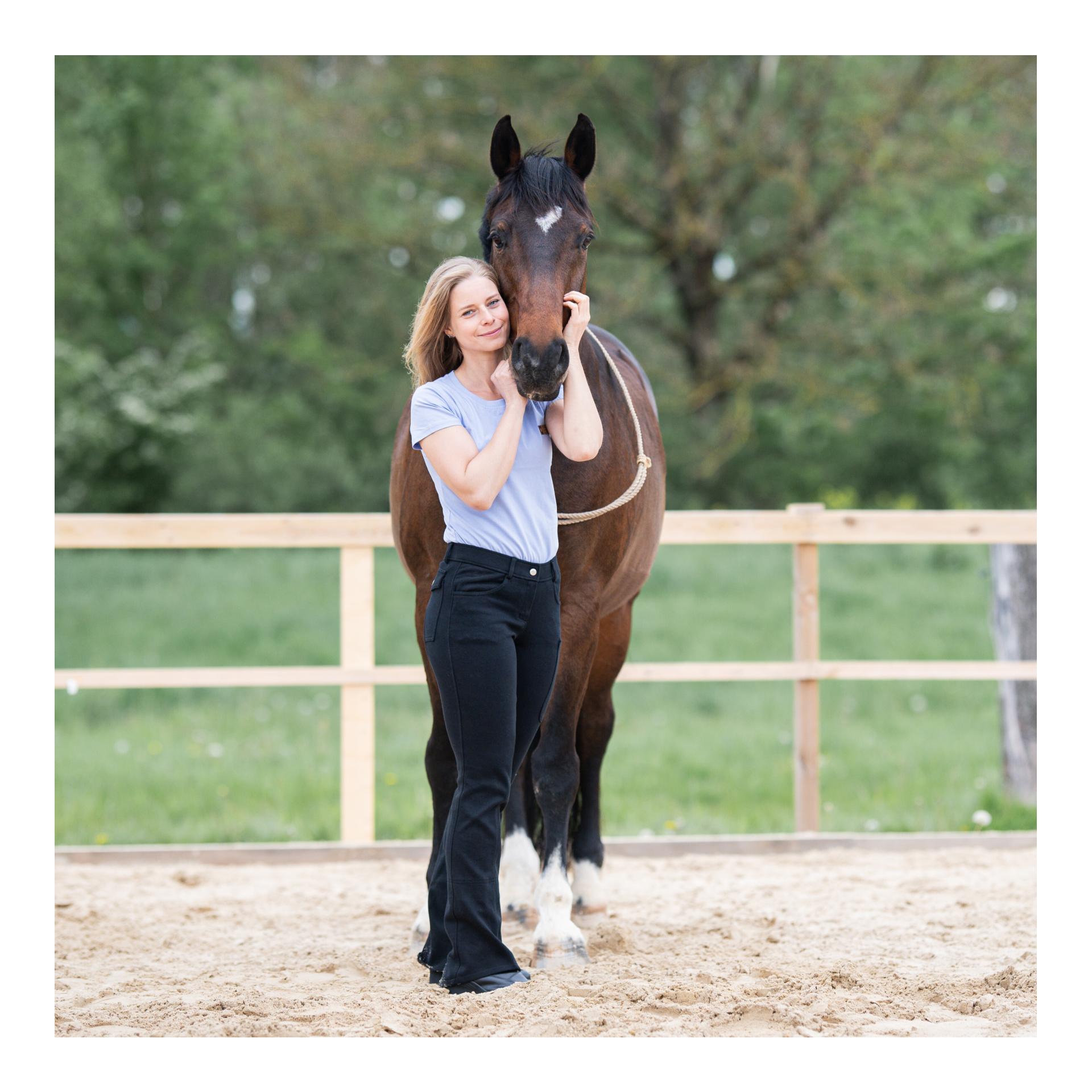 Jodhpur-Reithose Cotton Comfort Vollbesatz