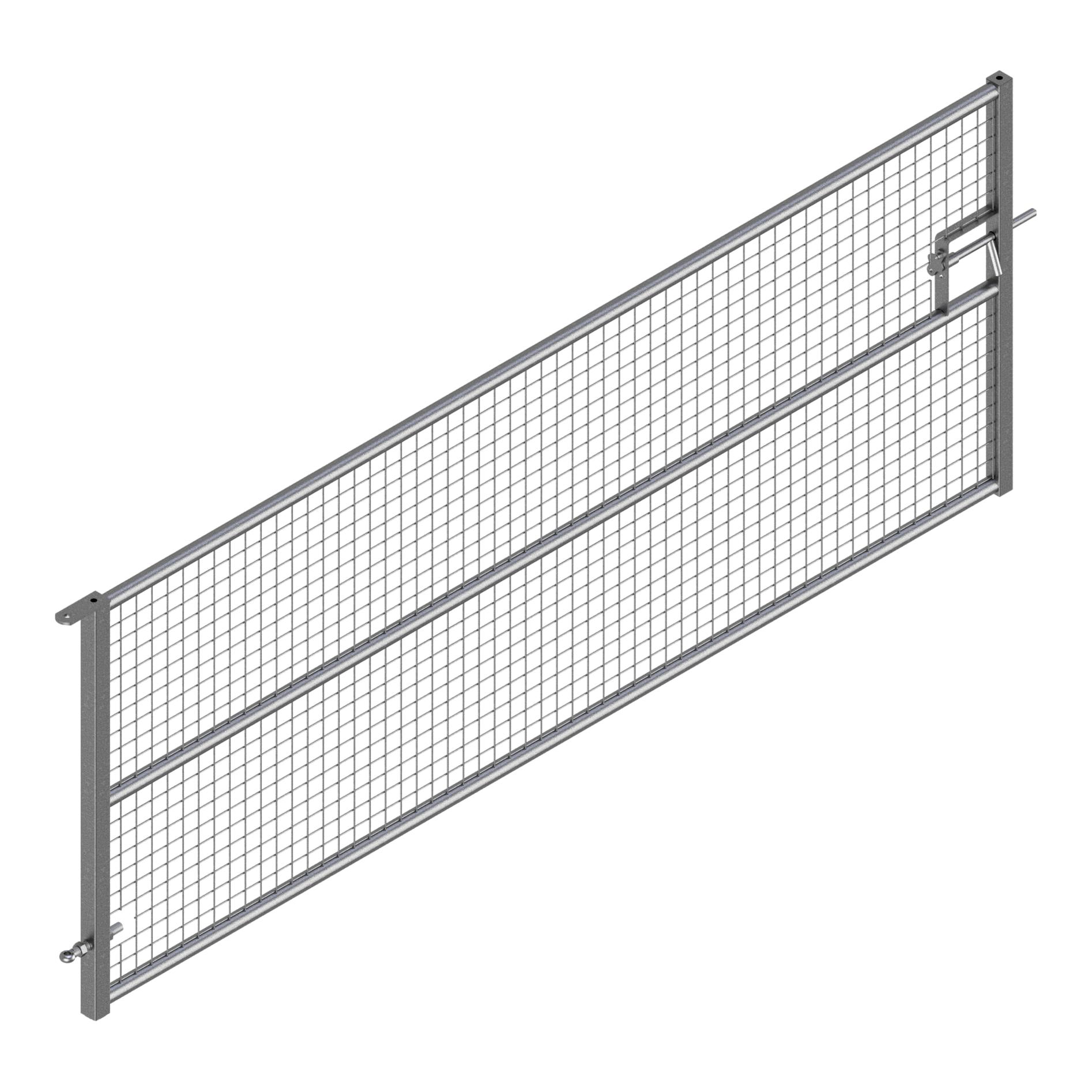 Weidezauntor - mit Gitter - Höhe 1.14 m