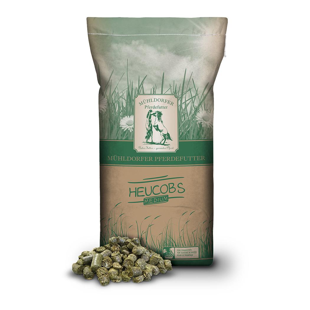 Mühldorfer Pferdefutter Heucobs Medium
