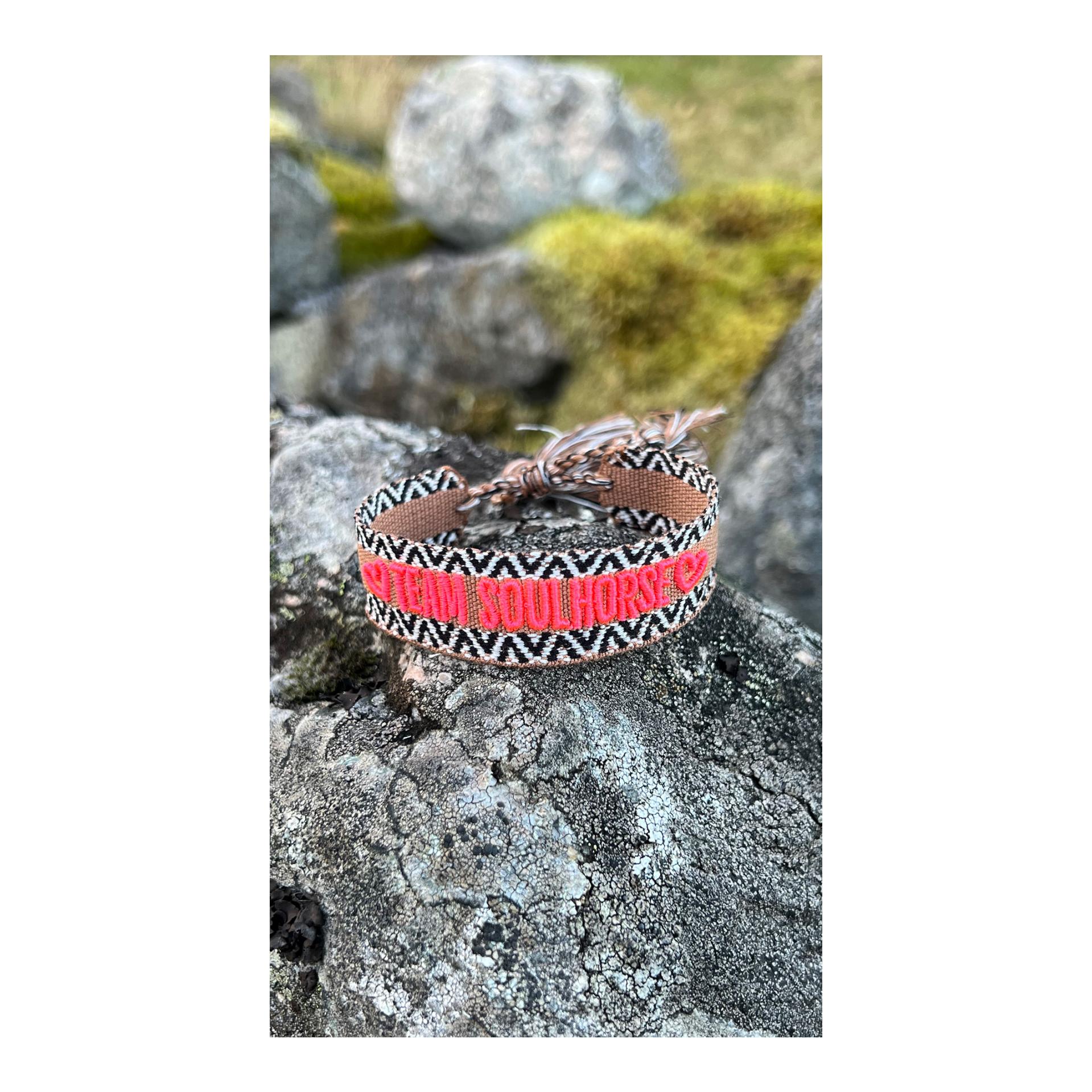 Stoffarmband "Team Soulhorse"