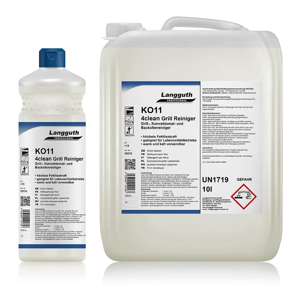 Grill Reiniger - Grill-, Konvektomat- und Backofenreiniger / 4clean KO11