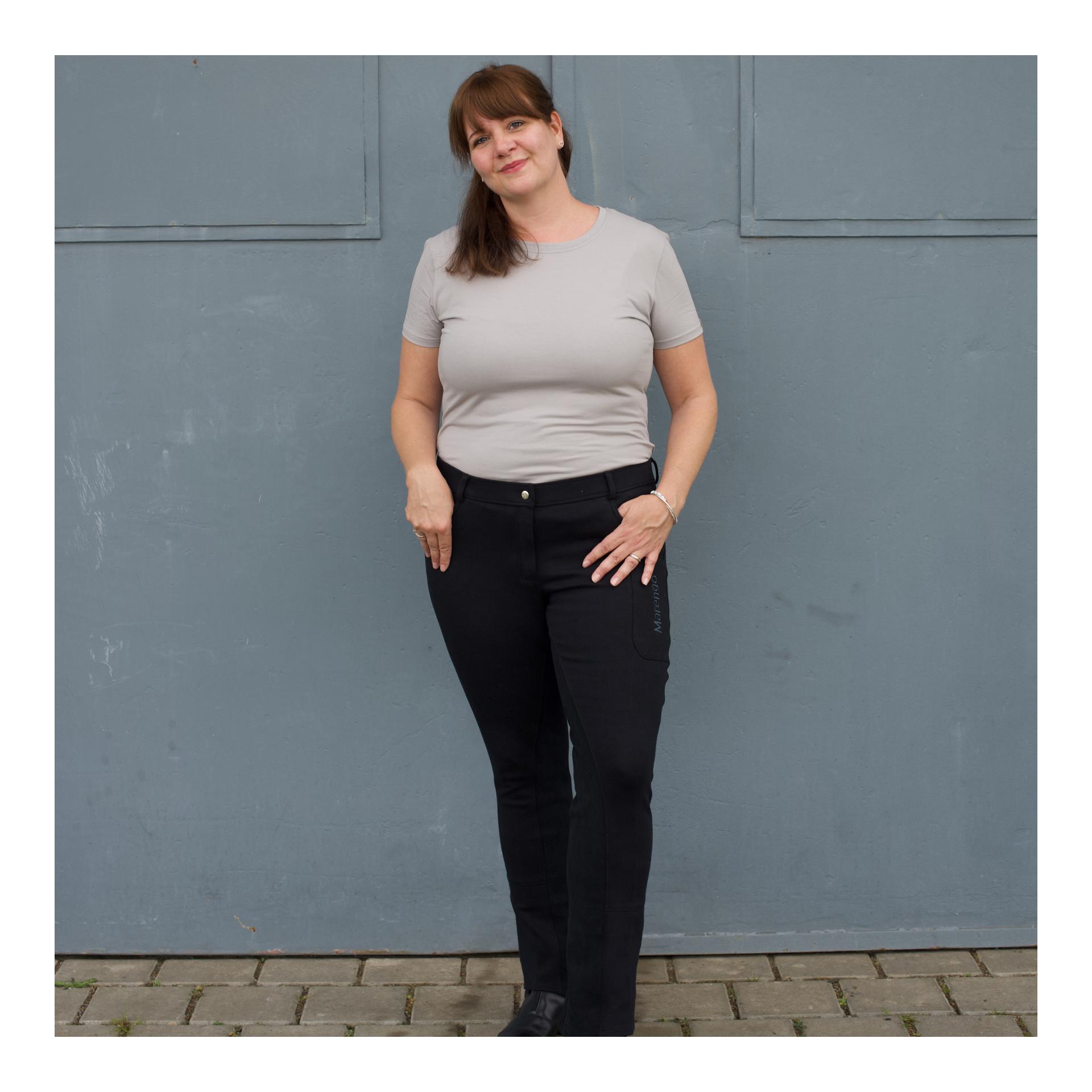 Jodhpur-Reithose Cotton Comfort Vollbesatz