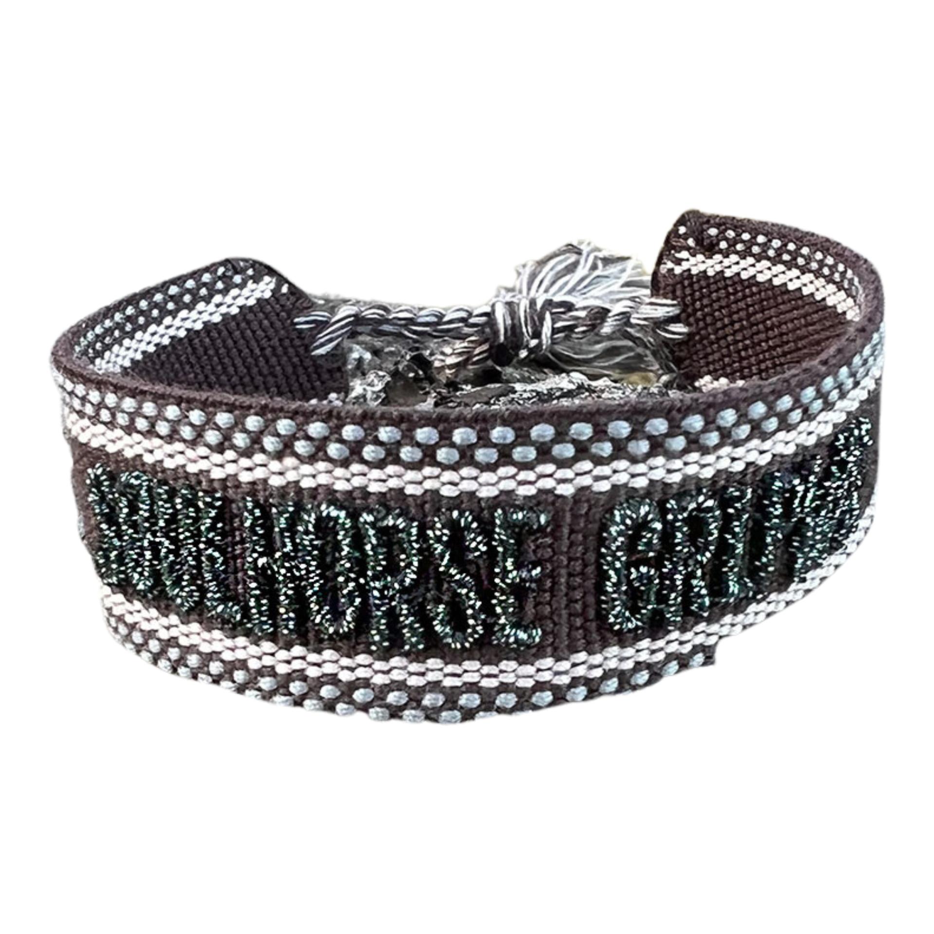 Stoffarmband "Soulhorse GRLPWR"