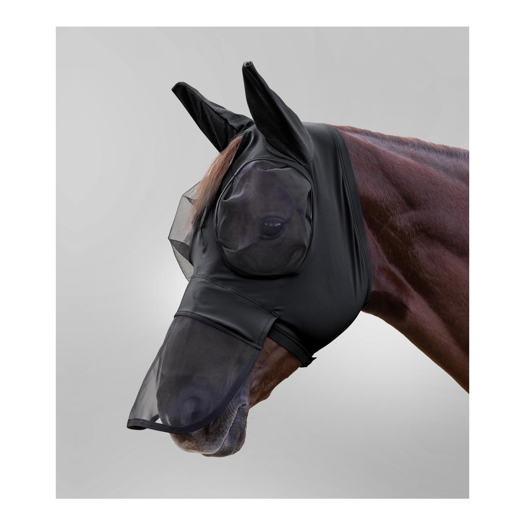 Fliegenmaske Puck mit Nasenschutz