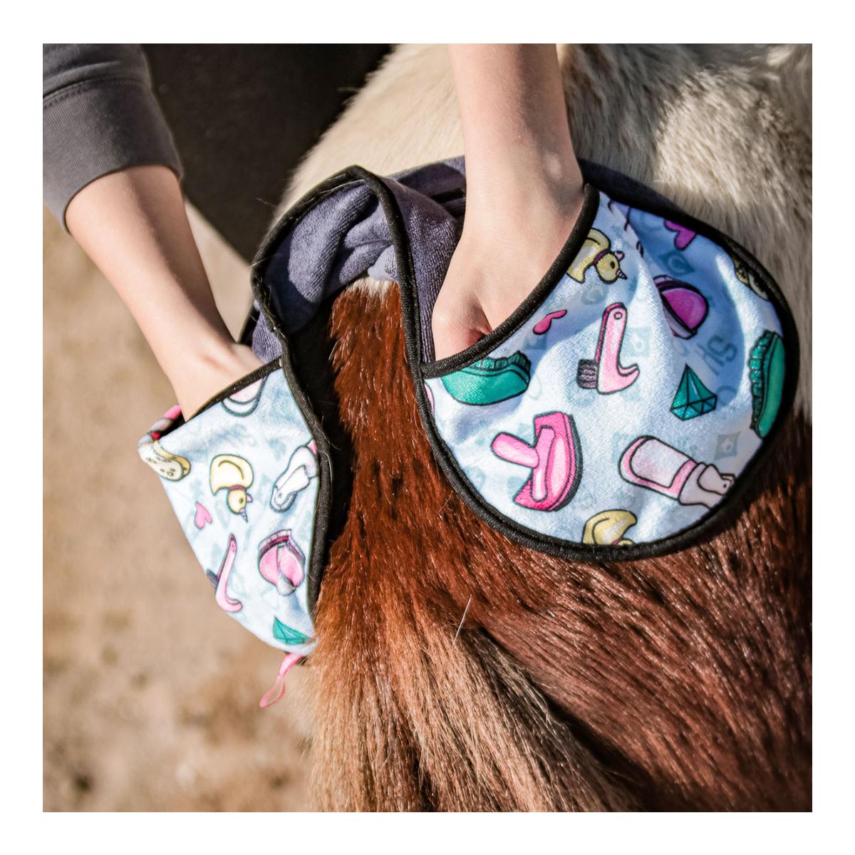 Luxuslappen | Mikrofaser Handtuch mit Eingriff